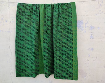 Kantha Original Handmade Indian  Quilt Kantha Blanket Kantha Throw Kantha Handstitched Quilt