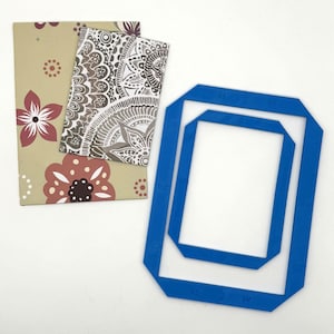 Guides de couverture A6 et A5, modèle de couverture de cahier A5 pour reliure, outil de scrapbooking.