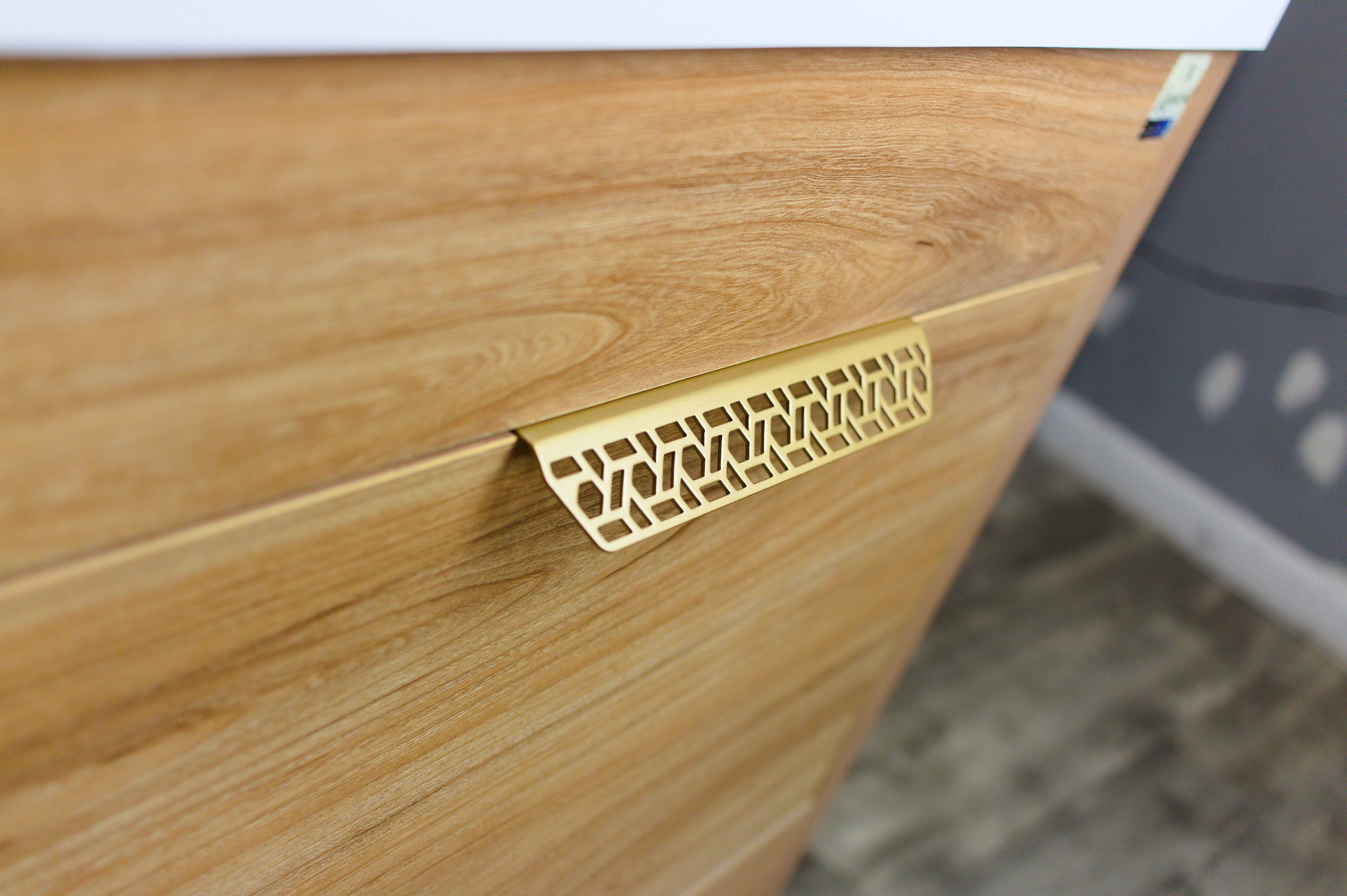 Edge pulls Matte Gold C/C 160mm OV 188mm Edge pulls with Etsy España