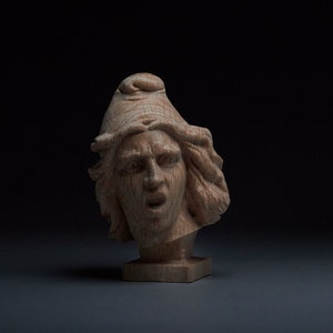 La Marseillaise sculpture.Head of the Genius of Liberty.The genius of Liberty.Figurines.Arc de Triomphe sculpture