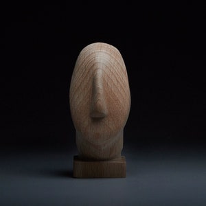 Cyclades statue.Cyclades wood carving.Greek statue Cyclades.Cycladic art.woodcarving.Figurines