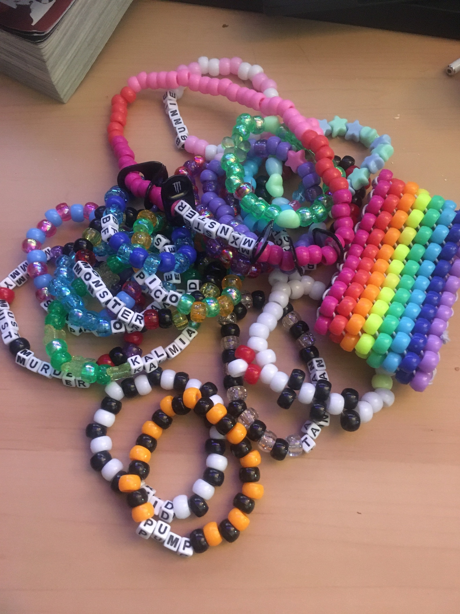 Custom kandi bracelets Etsy