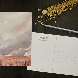 Postal "Settling Across the Plains" | Arte da Pradaria, Kansas, Campos da Pradaria, Colinas de Flint, Pradaria Artesanal
