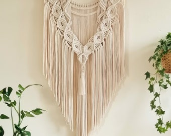 Macrame wall hanging, boho wall decor, boho wall art, boho wall tapestry, wall hanging tapestry, housewarming gift, bedroom wall decor