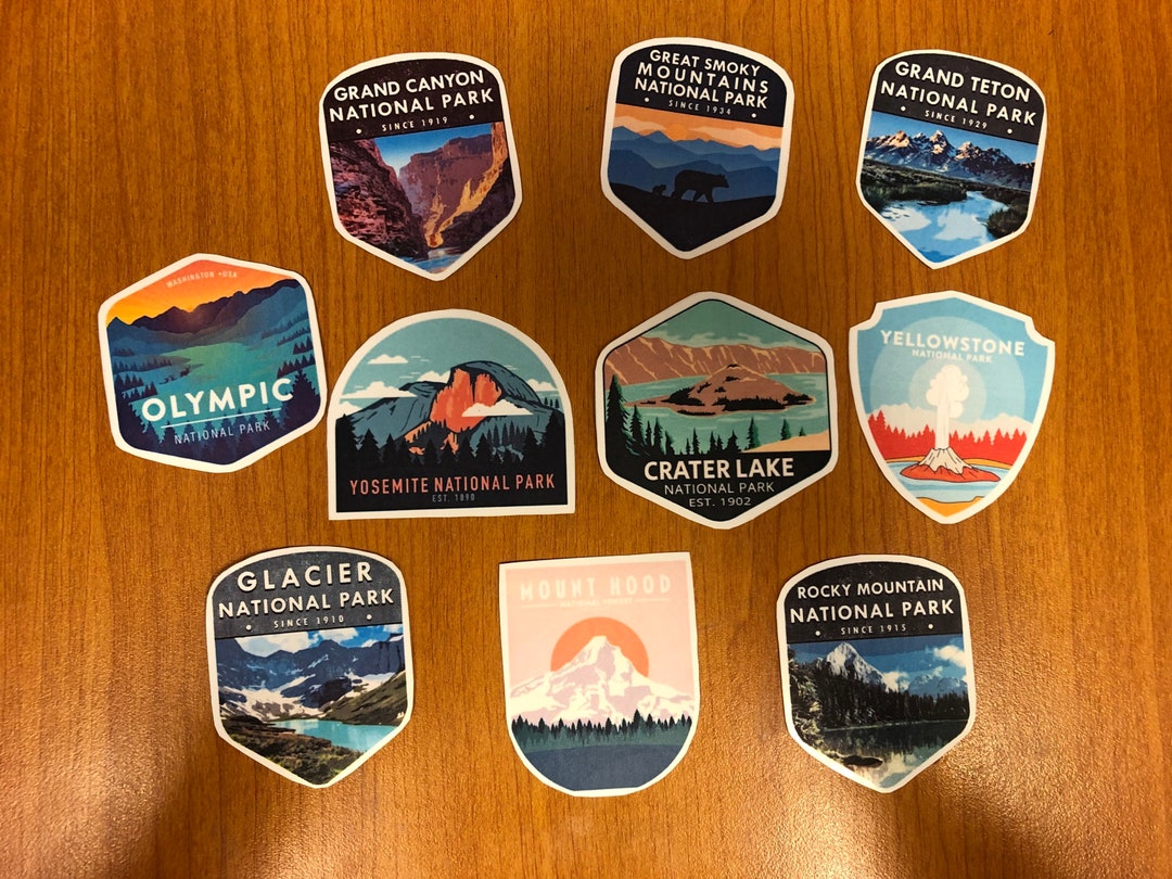 State Park Laminated Weatherproof Pack Etsy