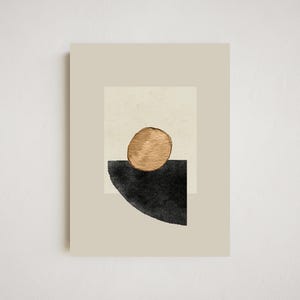 Abstract Minimal Artwork | Modern Print | DIGITAL DOWNLOAD | Printable Wall Art | Living Room Print | Beige Print | Beige Poster | Minimal