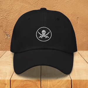Jolly Roger Classic Dad Hat | Embroidered Pirate Skull Baseball Cap