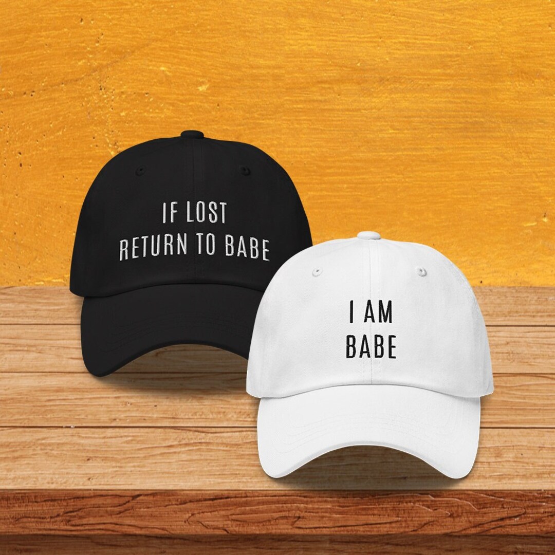thumbnail image 2 of Ketchup & Mustard Couple Hats - Mr Mrs Adjustable Cotton Embroidered Baseball Caps Gift Set 2 of 12
