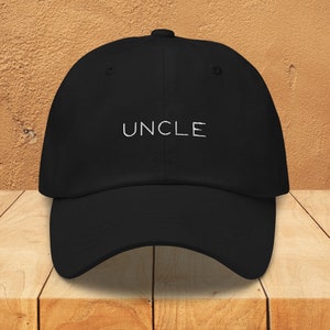 Uncle Hat, Embroidered Uncle Baseball Cap, Best Uncle Ever, Family Hats, Pregnancy Reveal, Announcement Hat, Uncle Cap, Uncle Birthday Gift