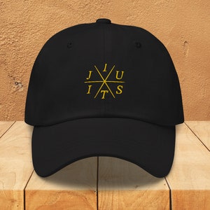 Embroidered Jiu-Jitsu Dad Hat: BJJ Martial Arts Gift
