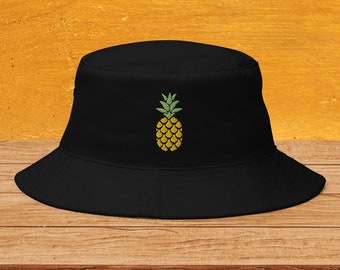 Pineapple Bucket Hat - Etsy Australia