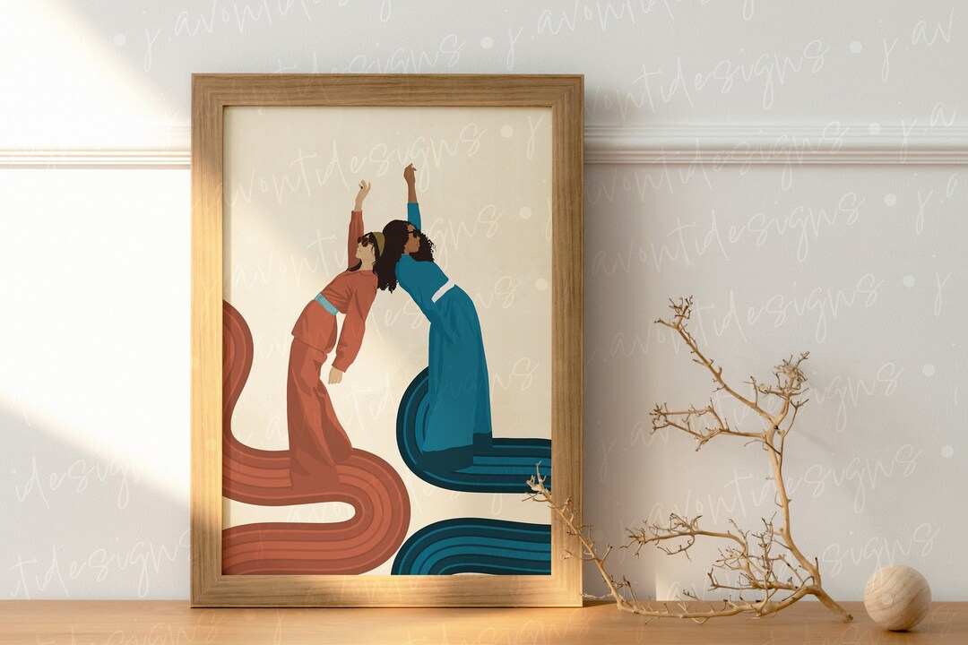 Female Art Print, Woman Wall Art, Woman Illustration Fashion Print ...