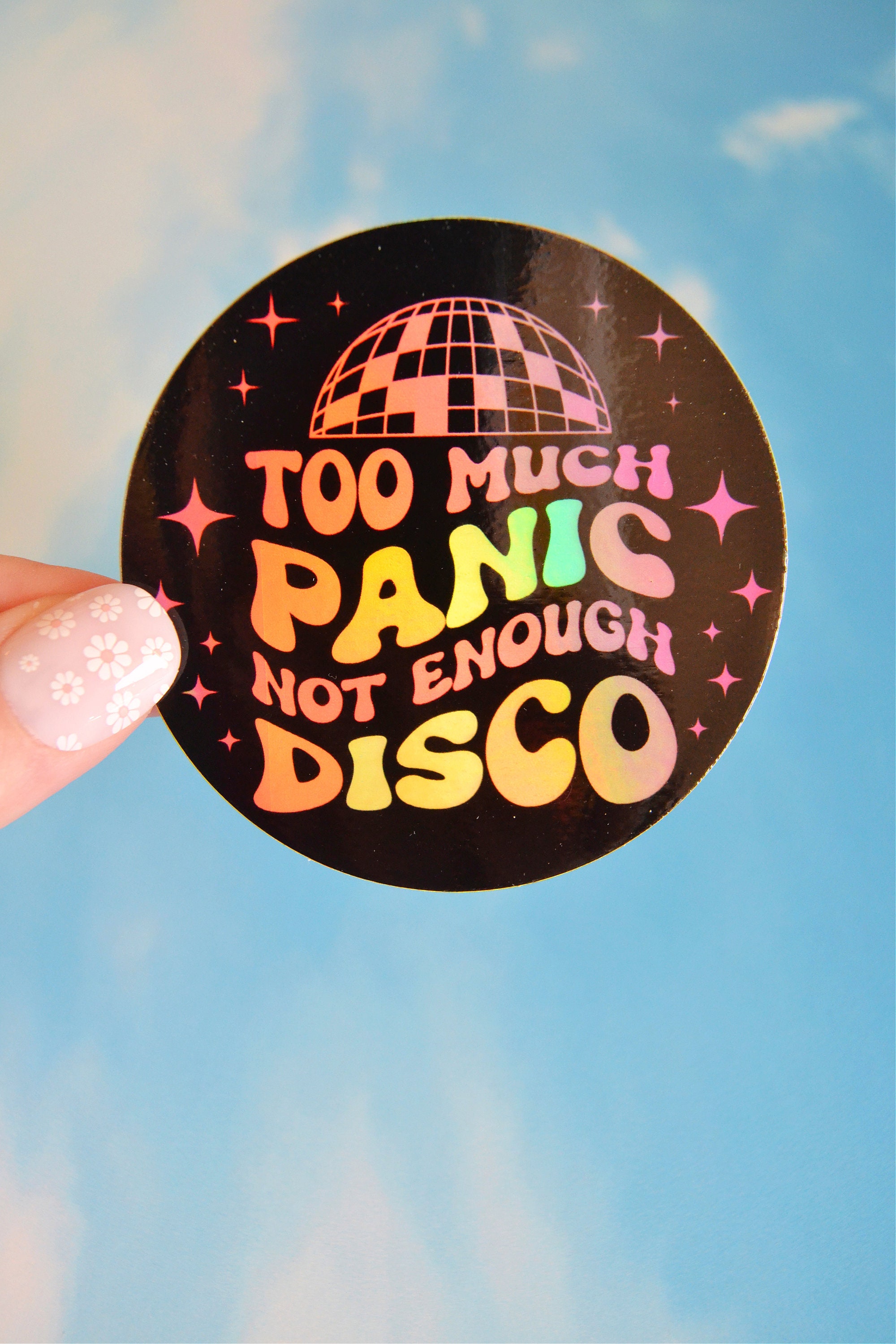 Disco Mirrorball Sticker