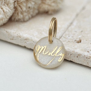 Dog tag &quot;pop the champagne&quot;