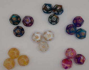 divinatory dice: astrologies