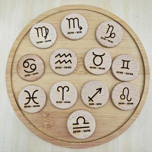 12 pedine dei segni zodiacali