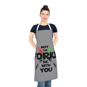 Star Wars Adult Apron May the Forks (Force) Be With You