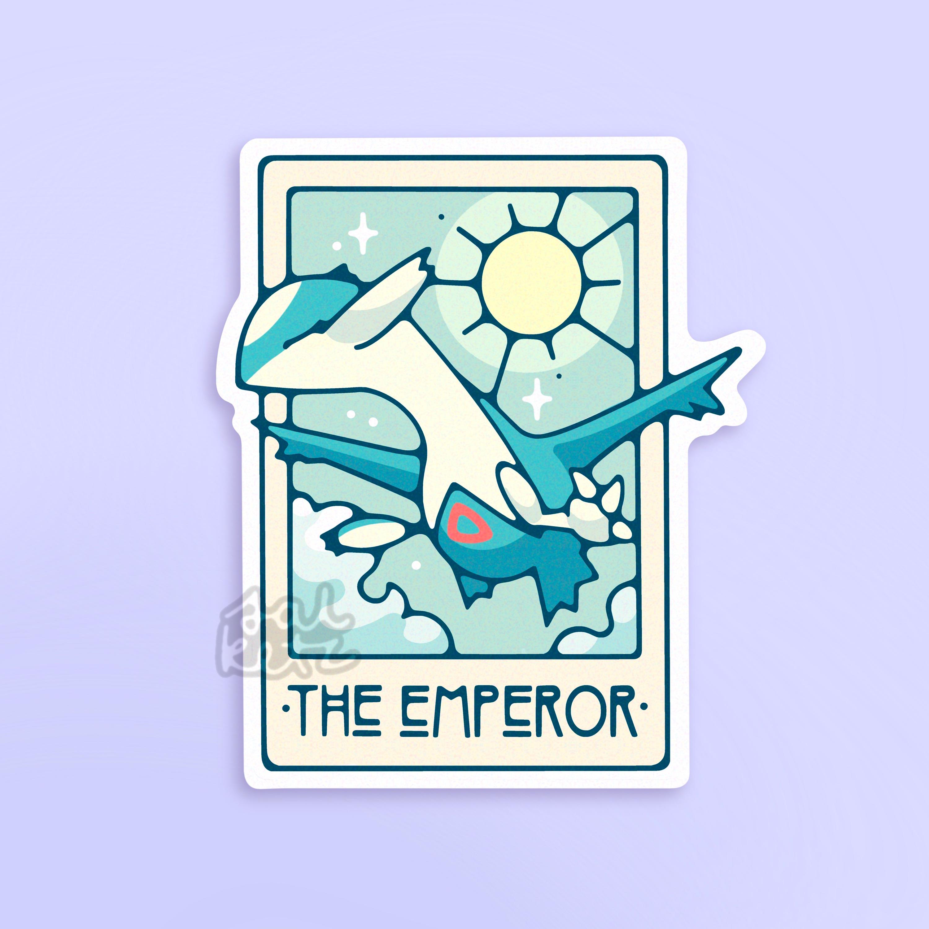 マットビニールステッカー | タロットカードポケシリーズ #1 | 2.5