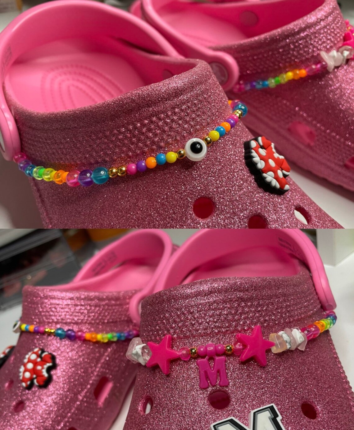 Custom Croc Chains Set of 2 Chains Leave in Description Etsy