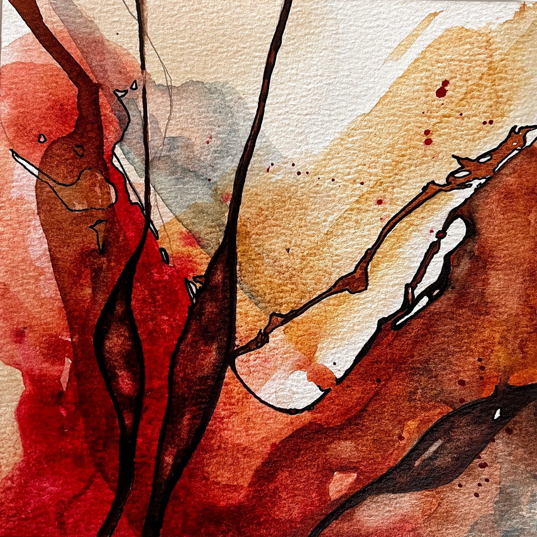 Abstract Watercolor - Etsy