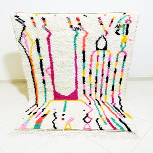 Ecofriendly Rug, Authentic Morocco Rug, Authentic Beni Ourain 9x12, Africa Area Floor Rug, Berber Morocco Rug, Beni Ourain Morocco Rug