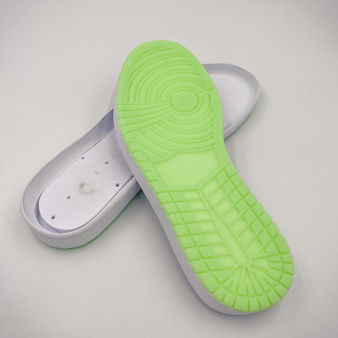 Basketball Shoe Soles White/glow gen 2 Etsy