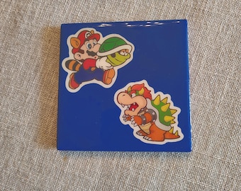 Mario Square Tile Coaster 5