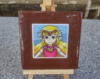 Legend of Zelda Square Ceramic Coaster 1