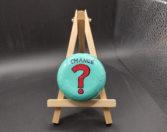 Chance Hand Painted Rock