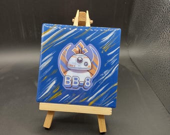 BB-8 Square Tile Coaster