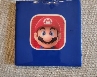 Mario Square Tile Coaster 3