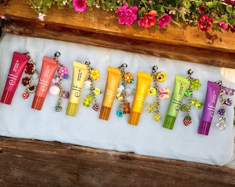 Lip Gloss With Charm | Cute Lip Gloss | Charms | Lip Gloss | Lip Gloss Keychains | Purse Keychain | Bag Keychains | Purse Lip Gloss
