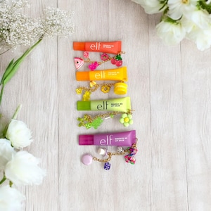 VERSION 3 | Lip Gloss With Charm | Cute Lip Gloss | Charms | Lip Gloss | Gloss Keychains | Purse Keychain | Bag Keychains | Purse Lip Gloss