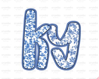 Kentucky PNG | Floral Kentucky Png | Chinoiserie Kentucky Tshirt Sublimation Design | Blue Kentucky Game Day Png | Kentucky State KY Png