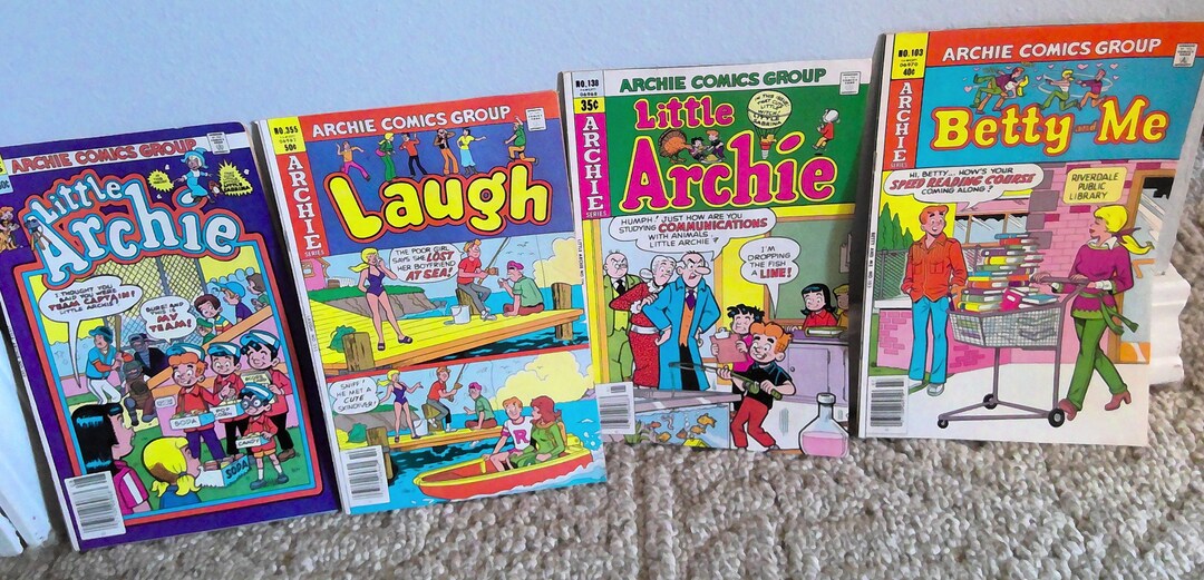 Vintage Archie Comics Group Magazines Lot of 4 - Etsy