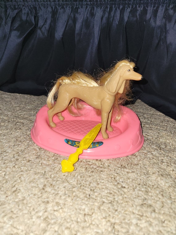 Barbie afghan dog on sale