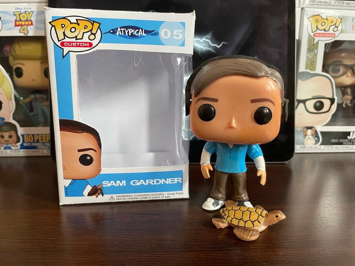 Funko Pop Atypical Sam Gardner - Etsy 