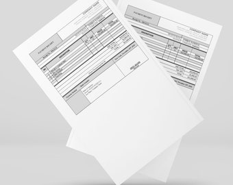 Conjunto profesional de 3 plantillas (cotización, factura y recibo de pago) Sin logotipo para Word Editable y personalizable, descarga instantánea