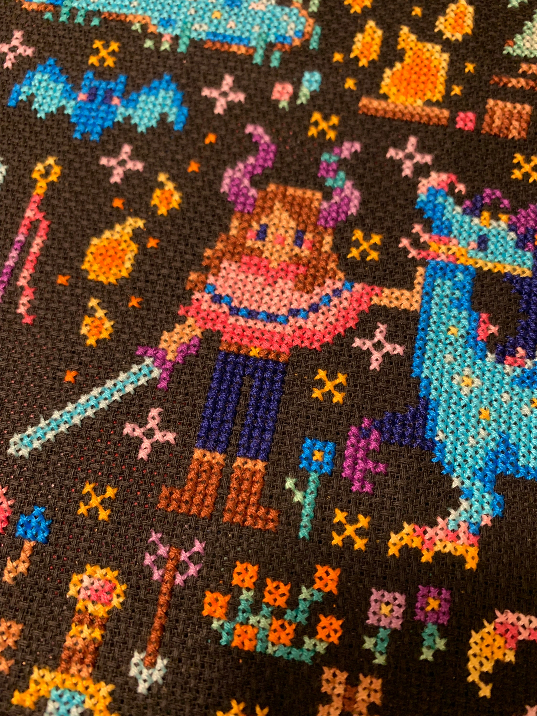 Night Magic - Nature Magic - Fantasy Cross Stitch Pattern PDF - Etsy