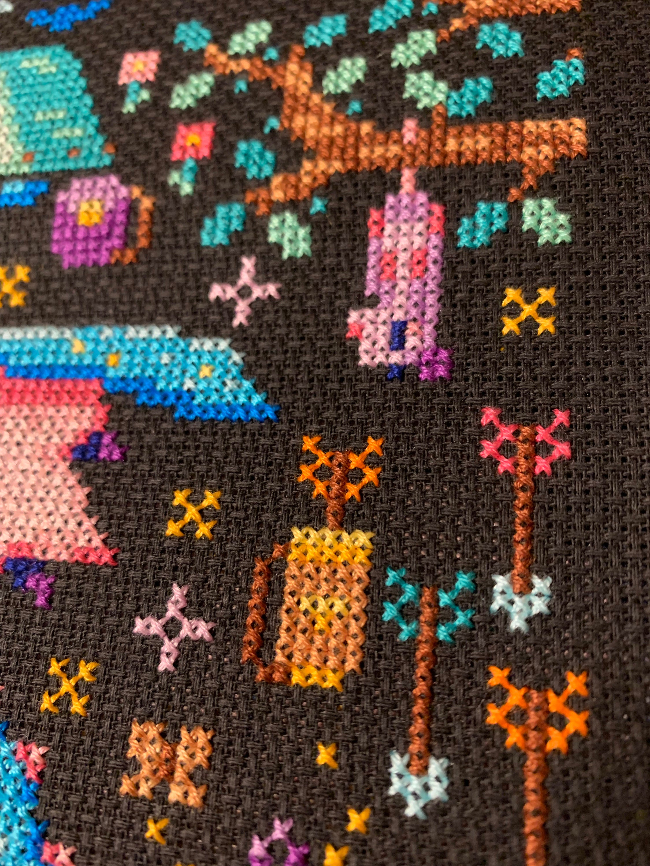 Night Magic - Nature Magic - Fantasy Cross Stitch Pattern PDF - Etsy
