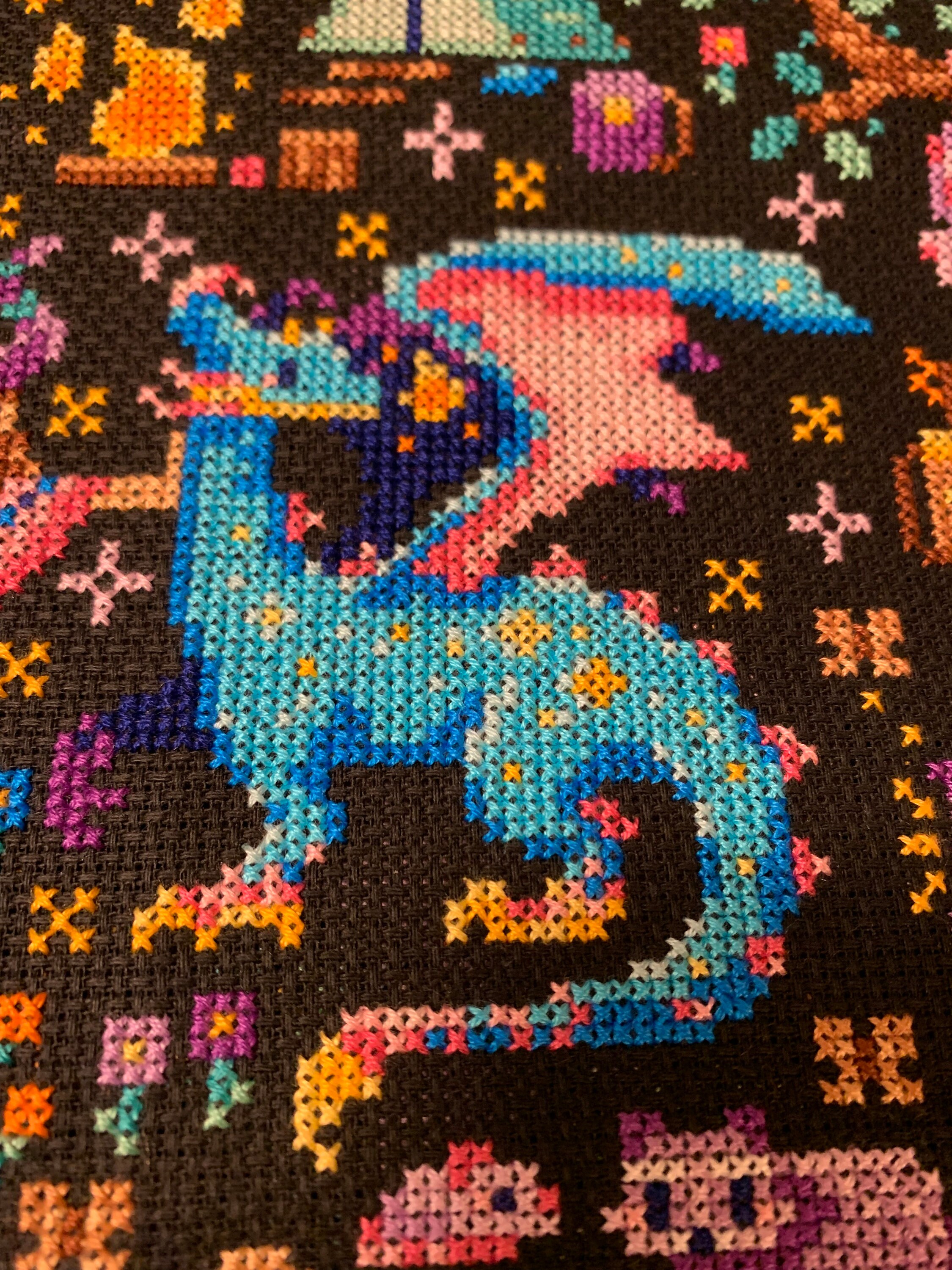 Night Magic - Nature Magic - Fantasy Cross Stitch Pattern PDF - Etsy