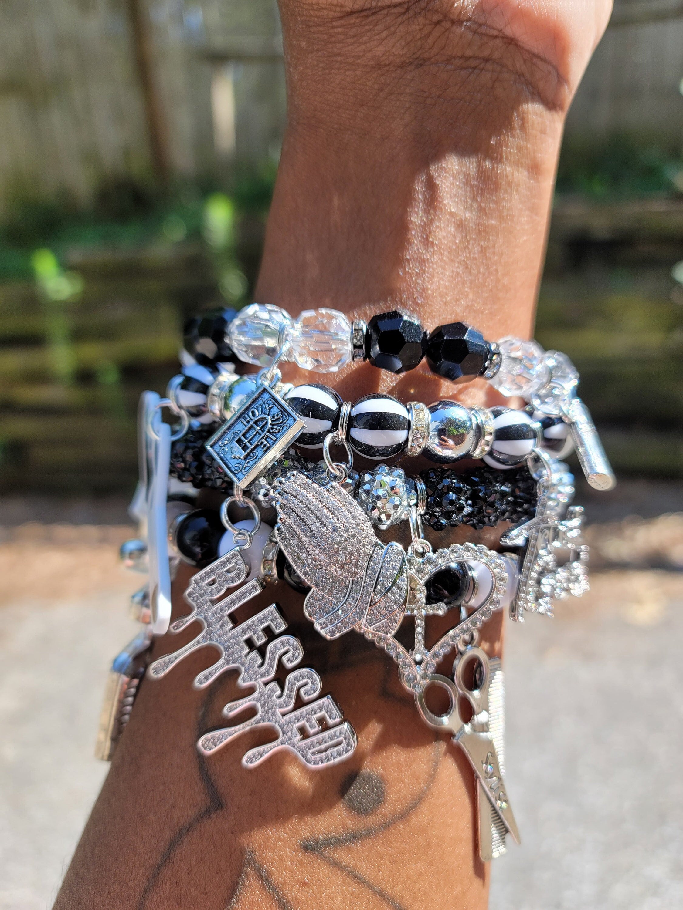 Charm Bracelets and Beaded Bracelets 