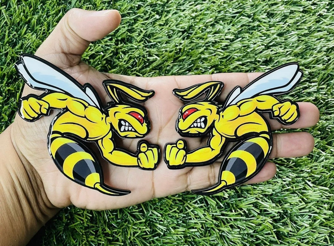 Angry Emblem Badges Aggressive Racing Custom New Set of 2 Etsy