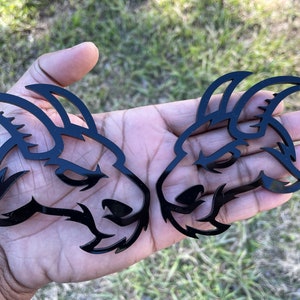 Angry Goat Custom Car Emblem Badge New