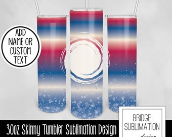 4th of Juli 30 Unzen Skinny Becher Sublimation Vorlage, benutzerdefinierter Text, Patriotischer Becher, digitaler Download PNG Sofort Download, kommerziell