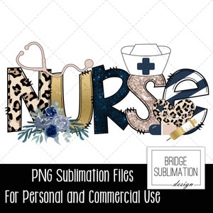 Nurse Sublimation PNG, Nurse PNG, Nurse Shirt Design, Nursing PNG, Nurse Life Sublimation, Leopard, Cheetah, Digital Download Commercial Use