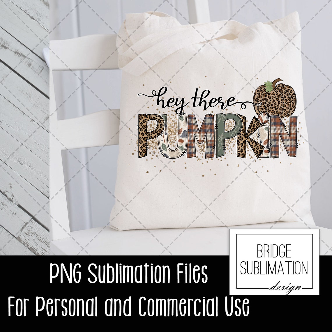 Hey There Pumpkin PNG Fall Sublimation Design Download Fall - Etsy