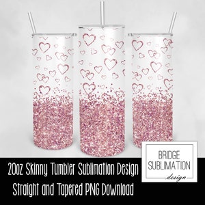 Valentines Day Tumbler 20oz Straight Sublimation Ready 2 Press —  WickStreetVinyl