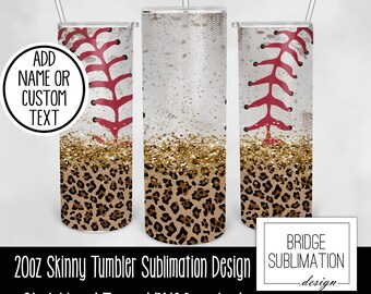Baseball Sublimation Wrap, Baseball Mom, Sports 20oz Skinny Tumbler Design Template,  Digital Download PNG Instant Download, Commercial