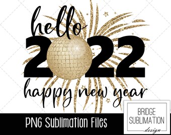 Happy New Year 2022 Etsy